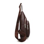 Bolsa Transversal Jeep Original Couro Sintetico - Marrom - Imagem 4