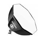 Octabox 55cm Softbox Octagonal C/ Difusor E Soquete + Grid