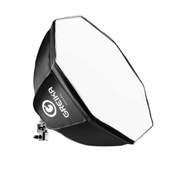 Octabox 55cm Softbox Octagonal C/ Difusor E Soquete + Grid