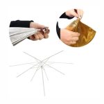 Sombrinha Refletora 91cm Dourada E Prateada Reversível Yu303 - Imagem 6