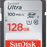 Cartão Sd Sandisk Ultra 128gb 100mb/s