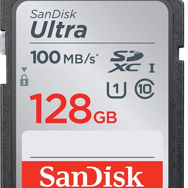 Cartão Sd Sandisk Ultra 128gb 100mb/s