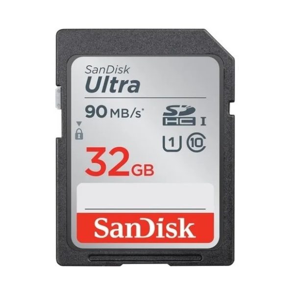 Cartão SD 32gb Sandisk Ultra 90mb/s
