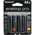 Pilha Recarregável Eneloop Pro Aa C/8 Unid