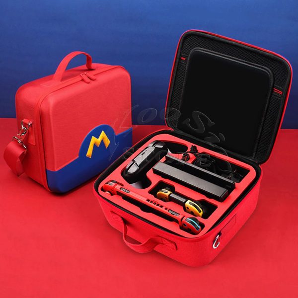 Case Capa Proteção Bolsa Transporte Mario Nintendo Switch