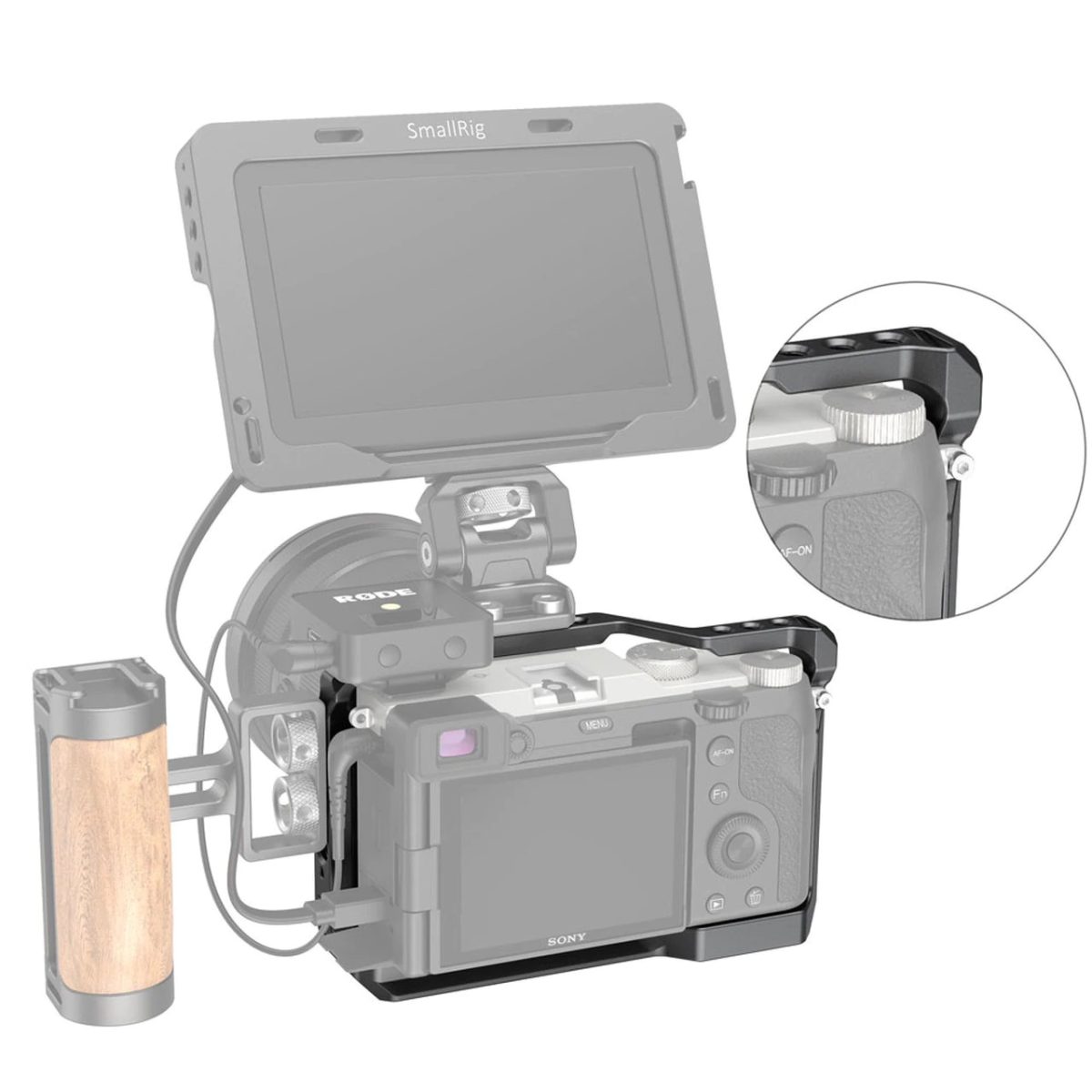 Cage Gaiola Smallrig 3081 Para Sony A7c - Imagem 5