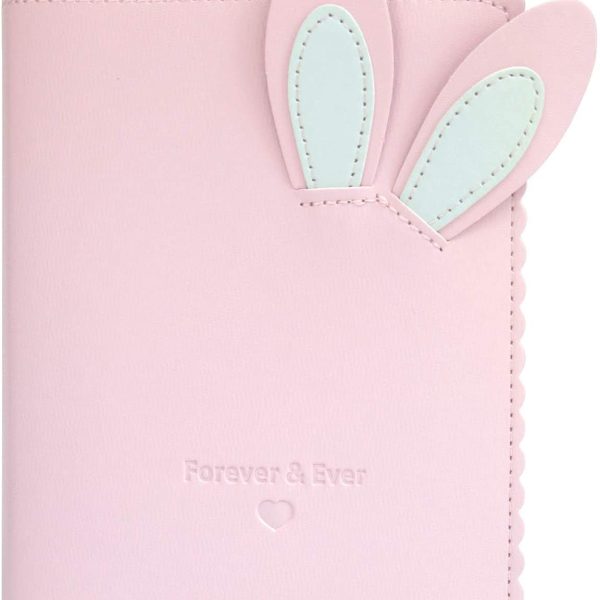 Álbum De Fotos Para Instax Mini Coelhinho - 64 Fotos - Rosa