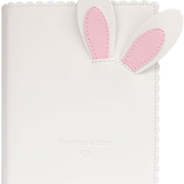 Álbum De Fotos Para Instax Mini Coelhinho - 64 Fotos - Branco