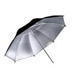 Sombrinha Rebatedora Preta e Prata 91cm - Bs-36