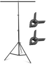 Suporte Em T Para Fundo Infinito Portátil Banner - Greika