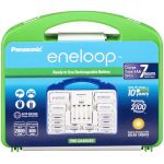 Kit Eneloop Power Pack Com Maleta Pilhas Aa / Aaa