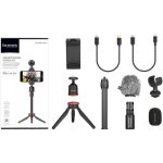 Kit Saramonic Mtv Para Smartphone Microfone Suporte Vlog - Imagem 6