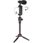 Kit Saramonic Mtv Para Smartphone Microfone Suporte Vlog - Imagem 2