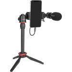 Kit Saramonic Mtv Para Smartphone Microfone Suporte Vlog - Imagem 3