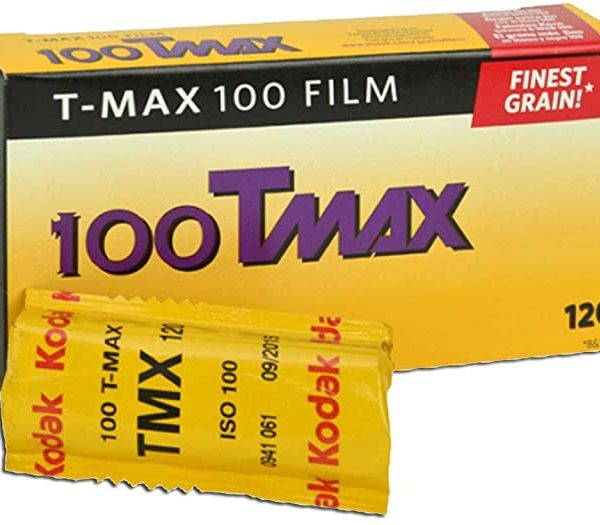 Filme Fotográfico Kodak T-max 100 Preto E Branco - 120mm 1un
