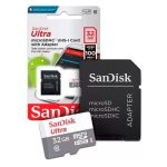 Cartão MicroSD 32gb Sandisk Ultra 100mb/s