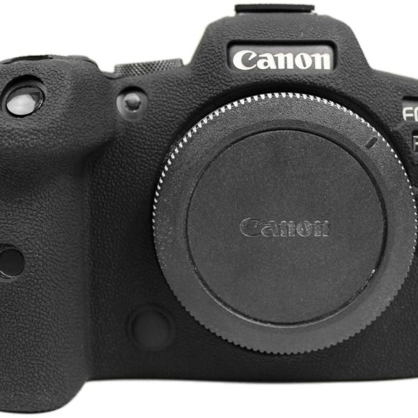 Capa / Case Silicone Para Proteção Canon Eos R6 - Preta