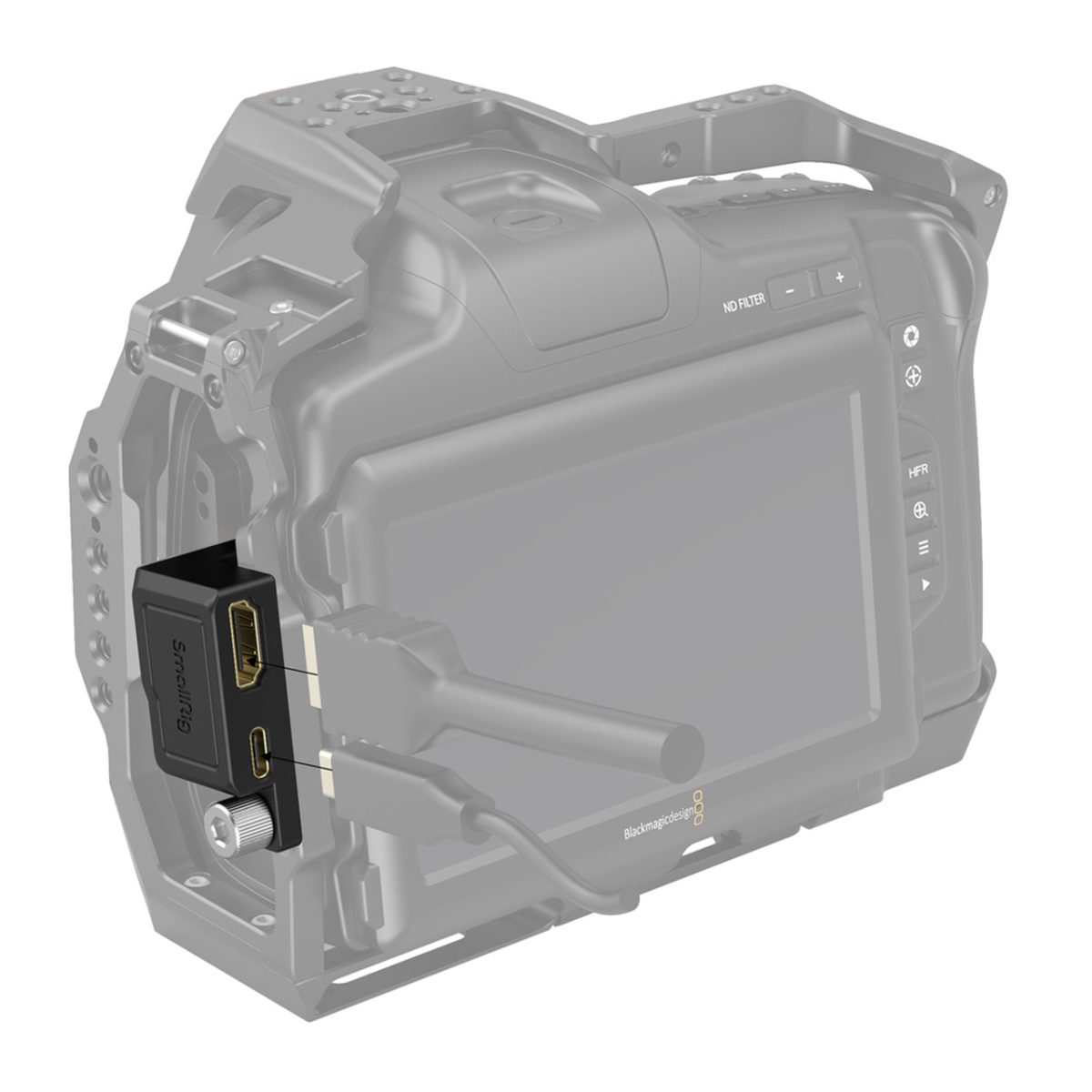 Adaptador Conector Smallrig 3289 Para Blackmagic 6k Pro - Imagem 5