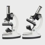 Kit Microscópio Infantil Com Maleta 28 Peças 300x600x1200x verde - Imagem 3