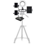 Suporte Triplo Adaptador Smartphone Para Tripé - D003 - Imagem 4