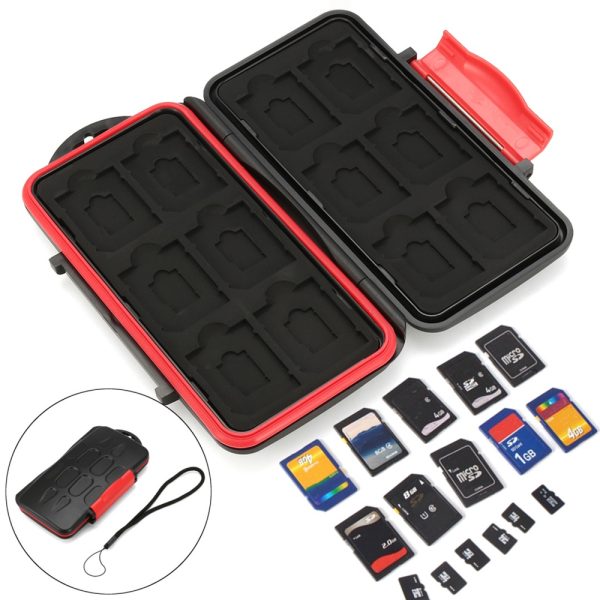 Case Rígido Para Cartões Sd Microsd - Swt1802