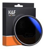 Filtro ND Variável 58mm Nd2 A Nd400 Com Case - KF01.1401