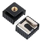 Adaptador Sapata Rosca 1/4 Hot Shoe Flash - F002