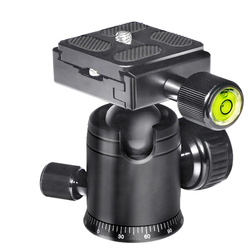 15100291333-ha2ca30c0701c46a2939108b9baee0e590.jpg Cabeça Ballhead Para Tripé Suporta 5kg - C025 - Imagem 1