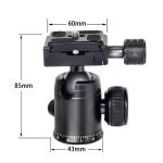 Cabeça Ballhead Para Tripé Suporta 5kg - C025 - Imagem 5