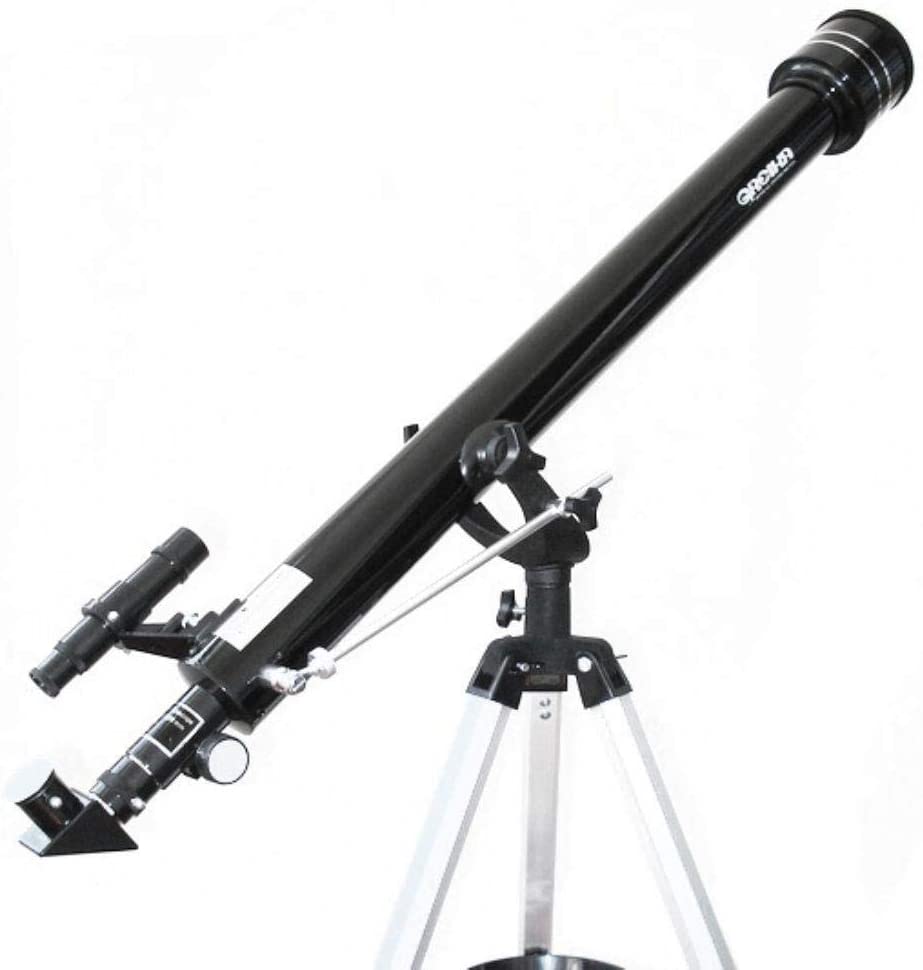 15100570455-51dmkwp2gnl-ac-sl1000.jpg Telescópio Azimutal 900mm E Objetiva 60mm Greika Tele-90060 - Imagem 1