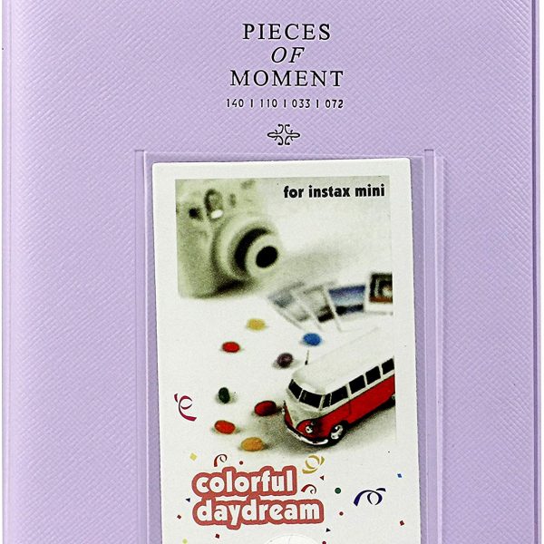 Álbum De Fotos Para Instax 8 9 11 - 64 Fotos - Roxa