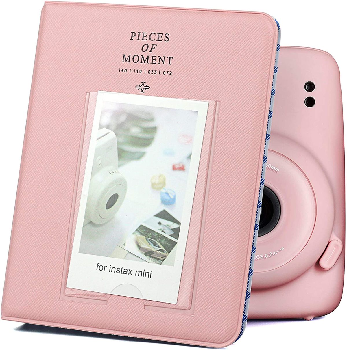 Álbum De Fotos Para Instax 8 9 11 - 64 Fotos - Rosa - Imagem 3