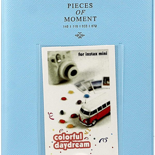 Álbum De Fotos Para Instax 8 9 11 - 64 Fotos - Azul