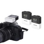 Microfone Lapela Duplo Digital Sem Fio Mamen Kt-w1 - Imagem 5