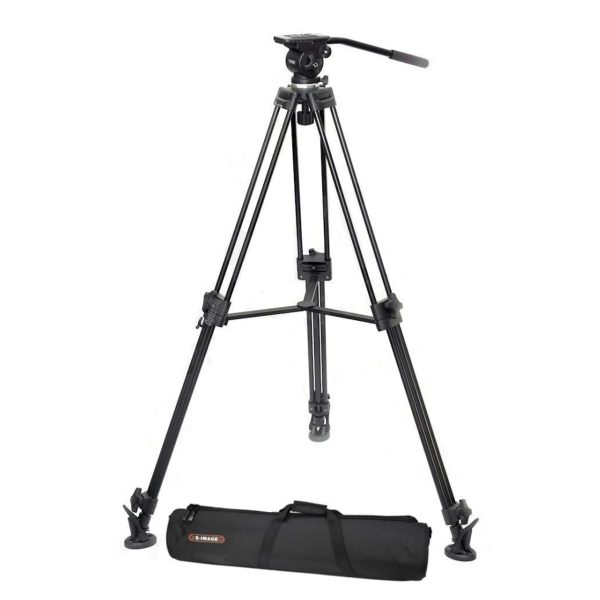 Tripé Profissional E-image Ei7050 Hidraulico 4kg