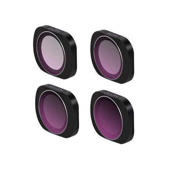 Kit Filtros Para Dji Osmo Pocket 1 E 2 Nd Com Case