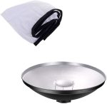 Beauty Dish Rebatedor P/ Flash Bowens difusor Greika YA5047 - Imagem 3