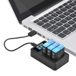 Kit 3 Bateria Batmax Gopro Hero 9 / 10 Com Carregador Triplo - Imagem 3