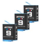 Kit 3 Bateria Batmax Gopro Hero 9 / 10 Com Carregador Triplo - Imagem 6