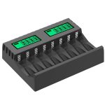 Carregador De Pilhas Aa/aaa Para 8 Pilhas Com Display - Imagem 3