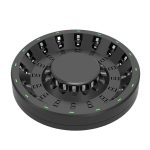 Régua / Carregador De Pilhas 16 Pilhas Aa/aaa Inteligente