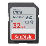 Cartão SDHC 32gb Sandisk Ultra 120mb/s