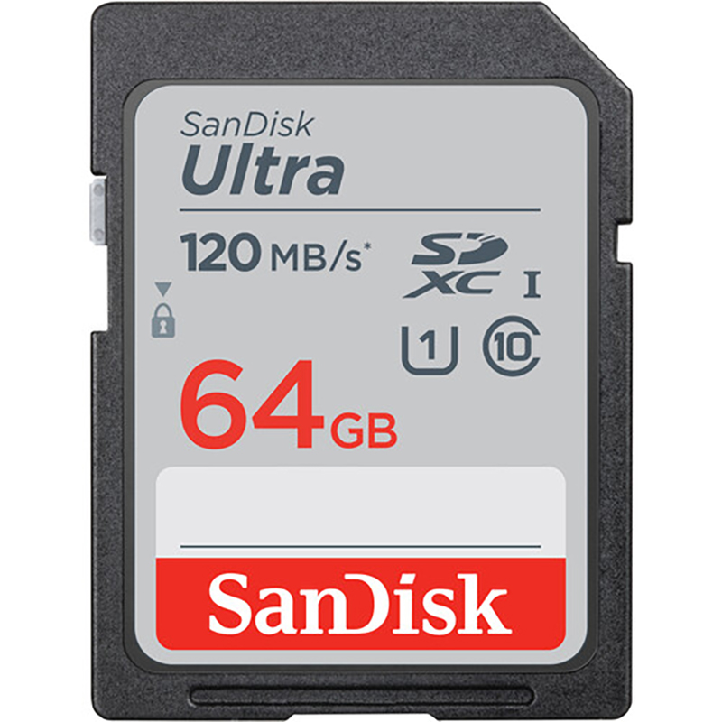 15123292488-421159.jpg Cartão SDXC 64gb Sandisk Ultra 120mb/s - Imagem 1