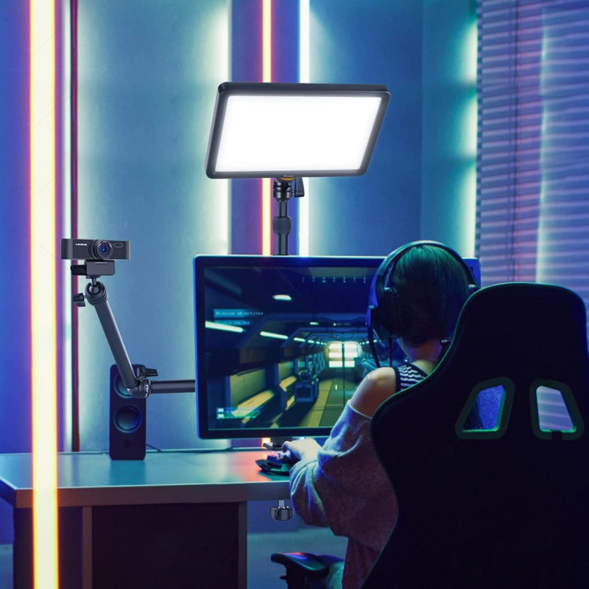 Braço Mágico Câmera Para Mesa Articulável Vijim Ls11 - Imagem 5