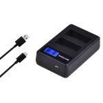 Kit 3 Bateria LP-E10 Batmax Com Carregador Duplo - Imagem 4