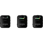 Microfone Lapela Duplo Sem Fio Synco G2 A2 - Imagem 3