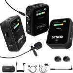 Microfone Lapela Duplo Sem Fio Synco G2 A2