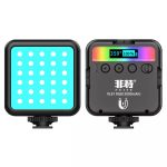 Iluminador Led Fotografia Câmeras Profissionais Vl81 Rgb