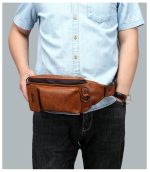 Pochete Mini Bolsa Jeep 902 Original Couro Celular Cartão - Imagem 3