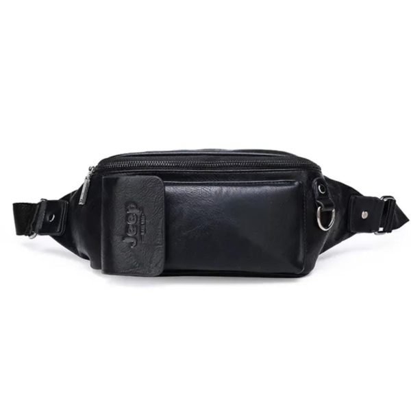 Pochete Mini Bolsa Jeep 902 Original Couro Celular Cartão